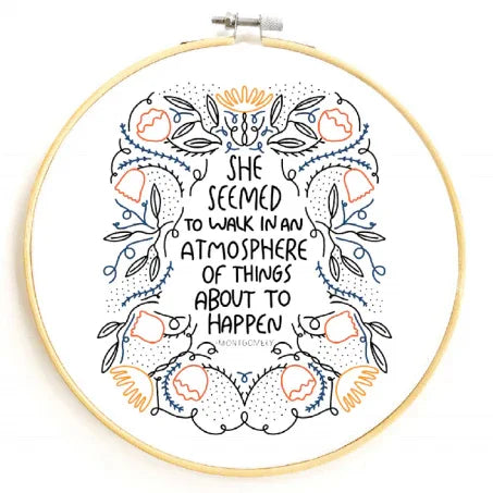 Atmosphere Embroidery Pattern - PDF - Gingiber