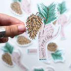 Maine State Flower Sticker - Gingiber