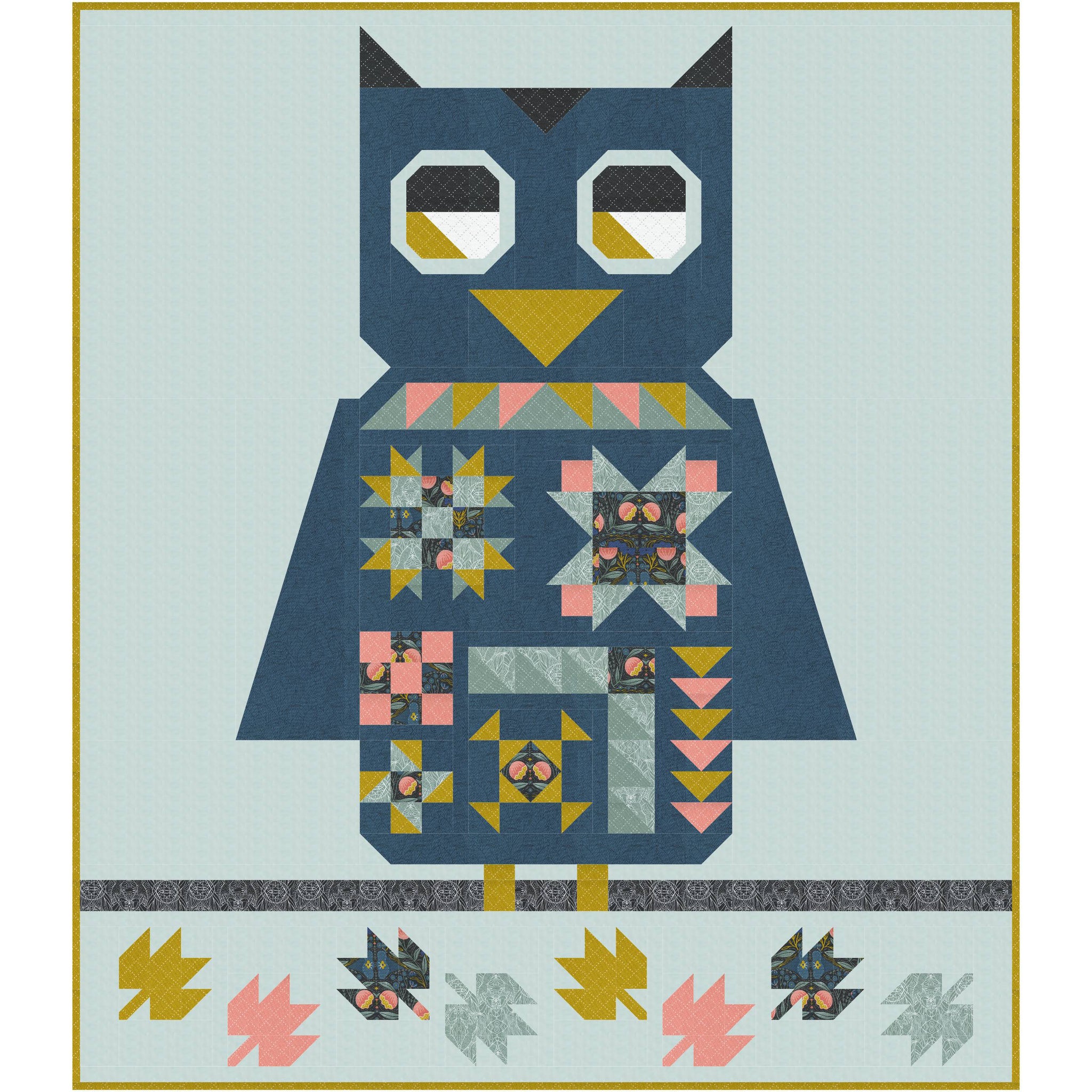 Owl Habitat Quilt Pattern - PDF