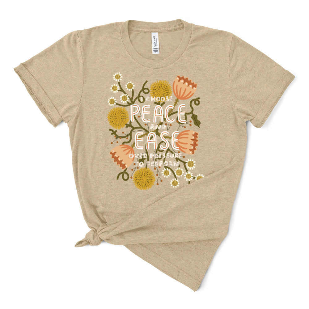 Peace and Ease Tee / T Shirt