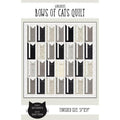 Rows of Cats Quilt Pattern - PDF - Gingiber