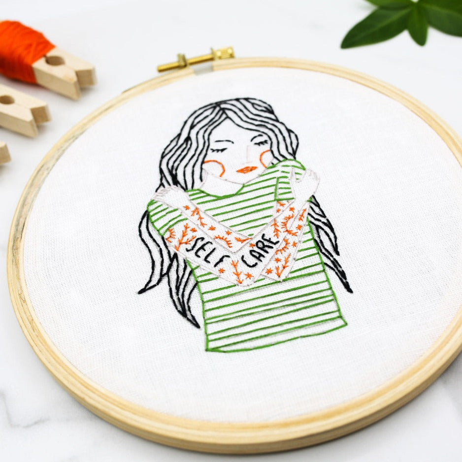 Self Care Embroidery Kit