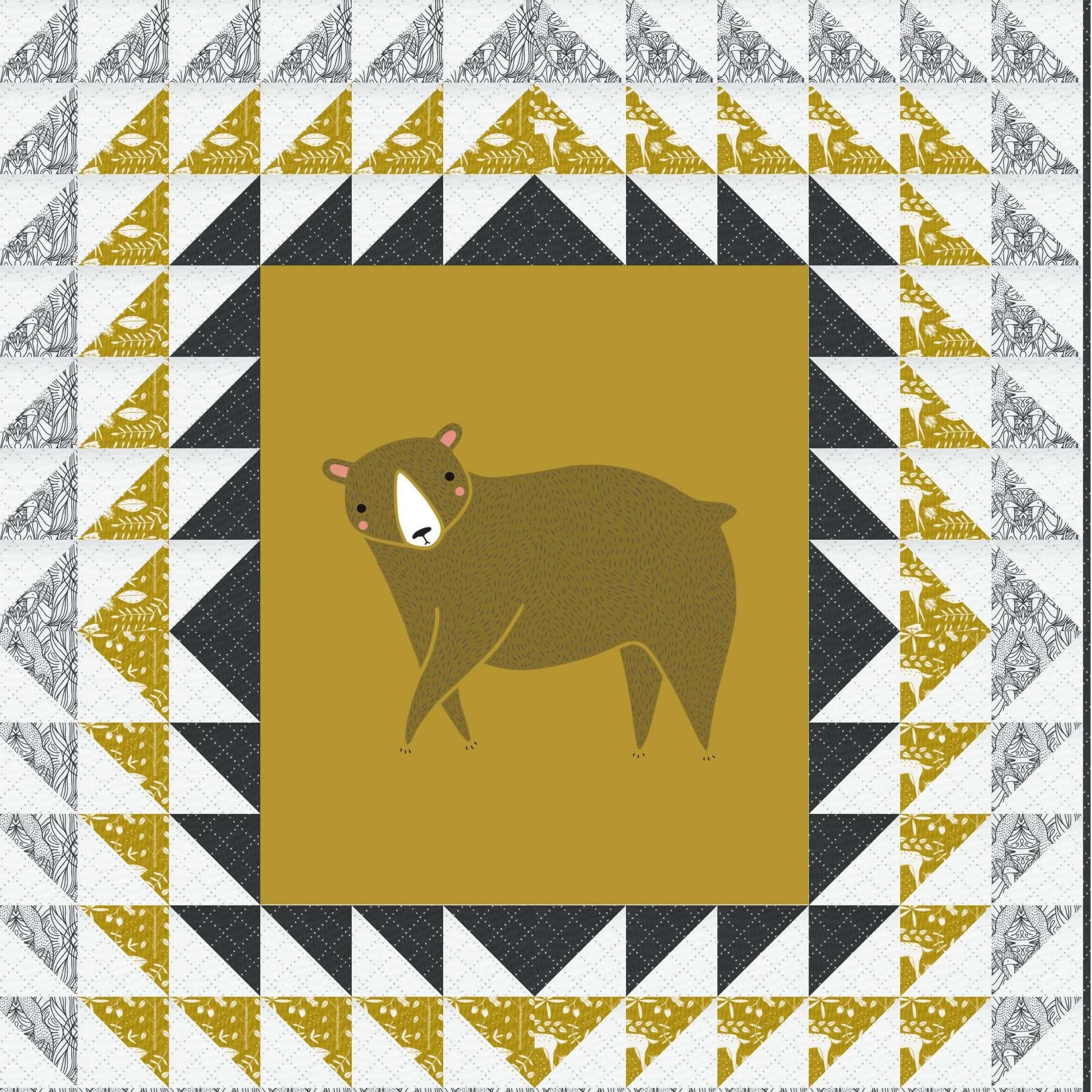 Trinkets 2 Quilt Pattern - PDF - Gingiber
