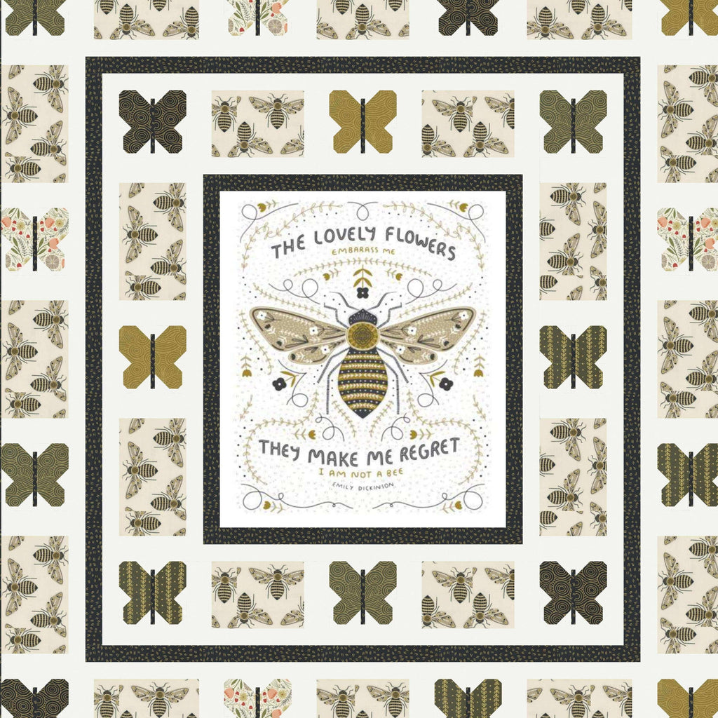 Happiness is a Butterfly Quilt Pattern - PDF - Gingiber