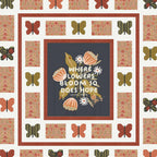 Happiness is a Butterfly Quilt Pattern - PDF - Gingiber