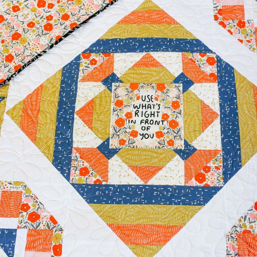 Words to Live By Quilt Pattern - PDF - Gingiber
