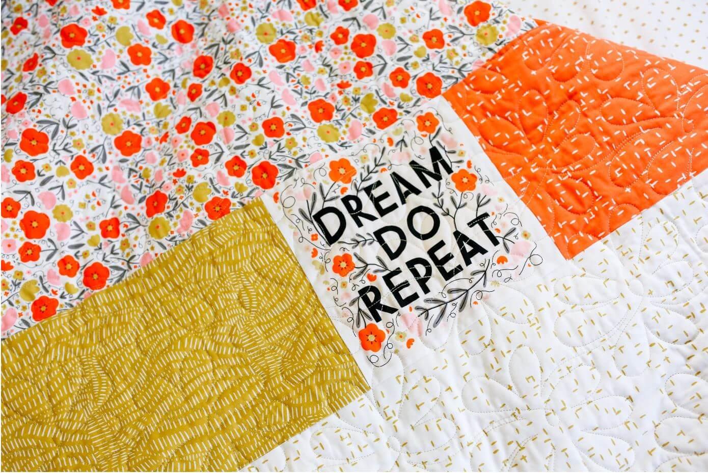 Words to Live By Quilt Pattern - PDF - Gingiber